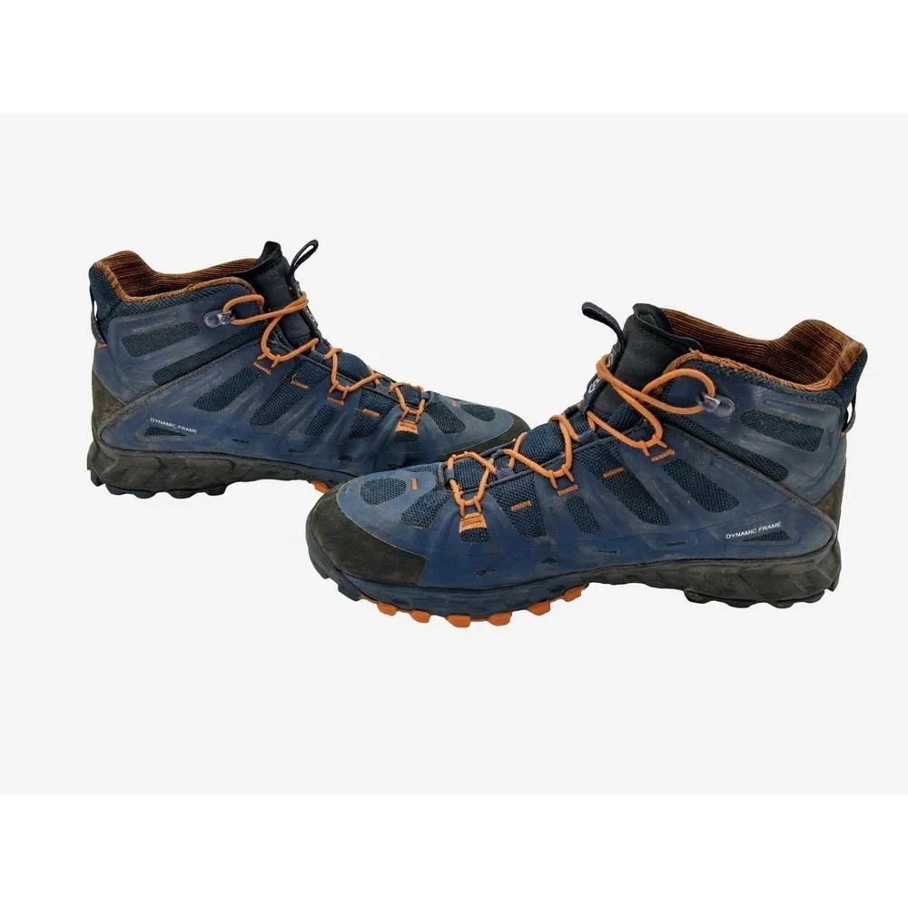 AKU Boots Mens US 11.5 CM 30 Blue Orange Gore-Tex Vibram Hiking Trail Waterproof